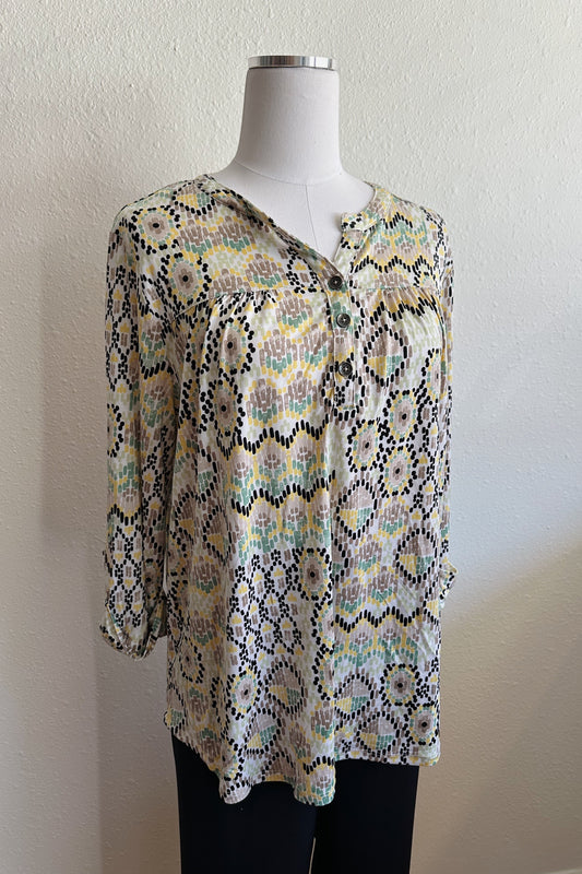 Irene Patterned Top