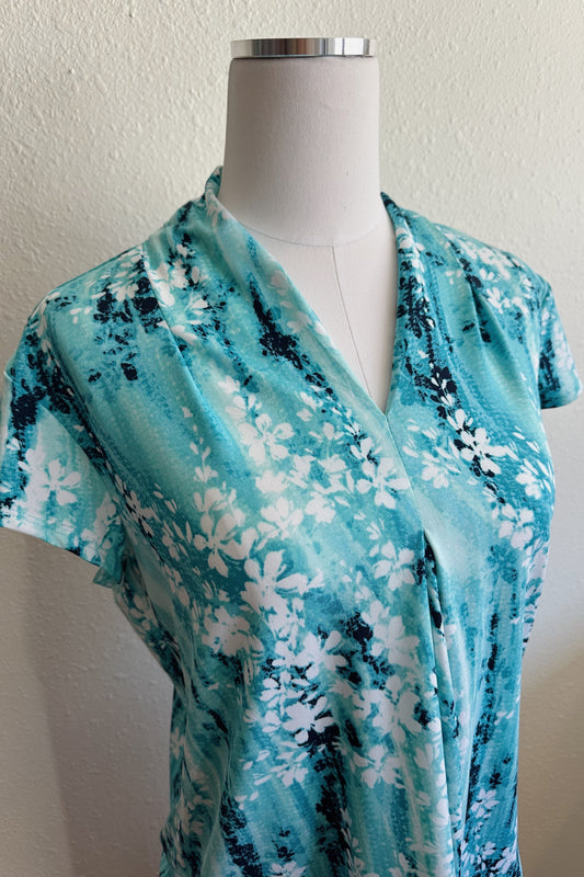 Gypsy Road Brush Patterned Top