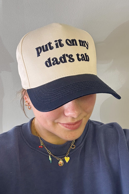 Dad's Tab Trucker Hat