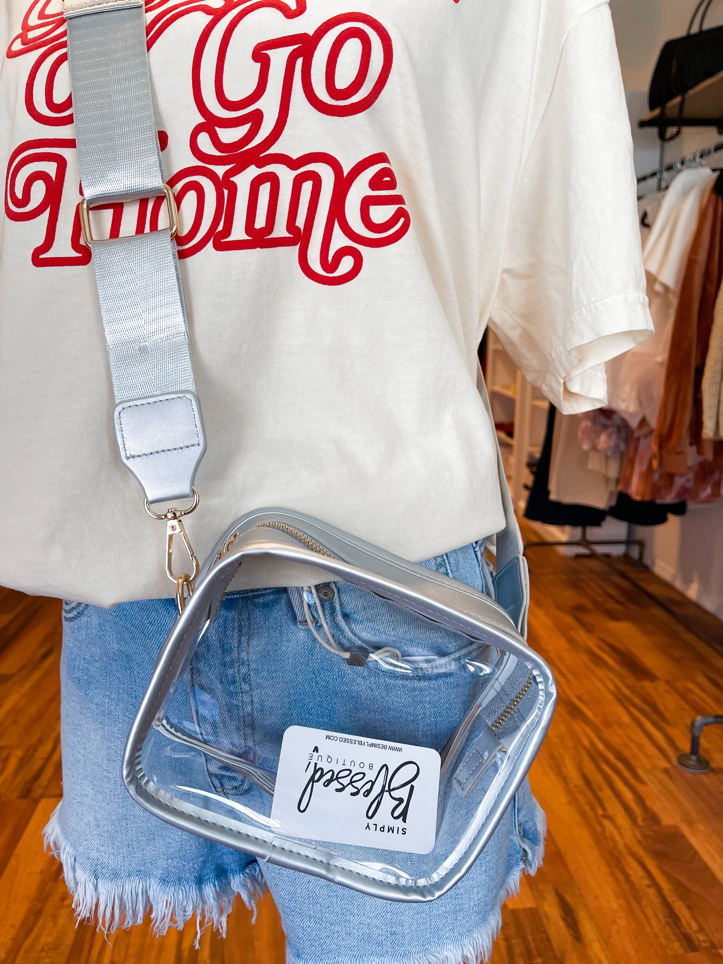 Clear Game Day Bag - Multiple Colors