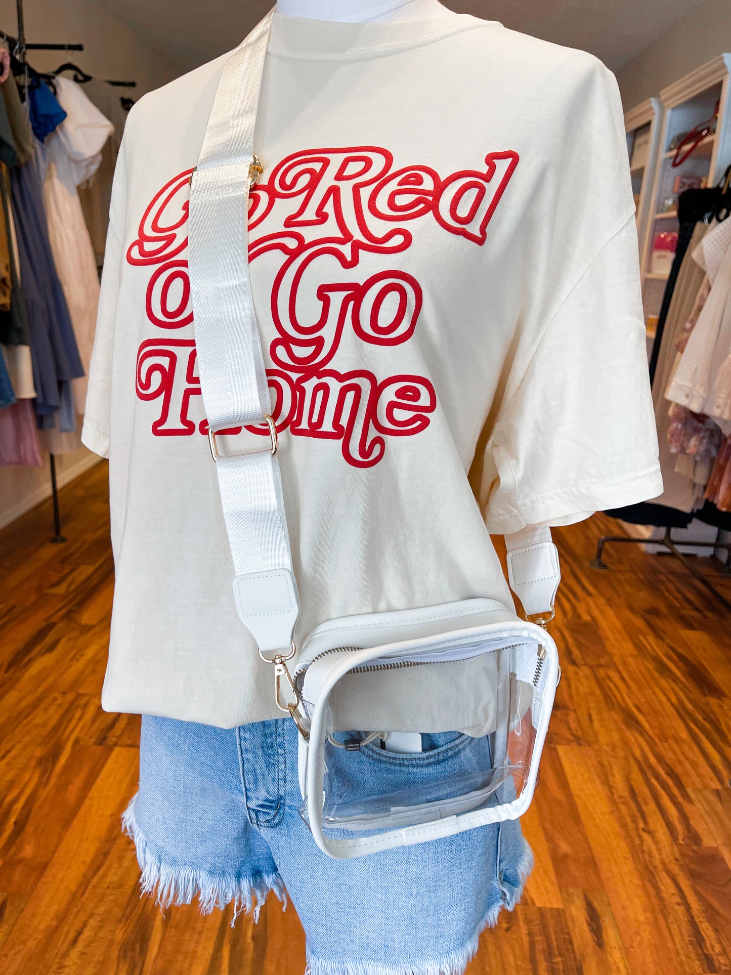 Clear Game Day Bag - Multiple Colors