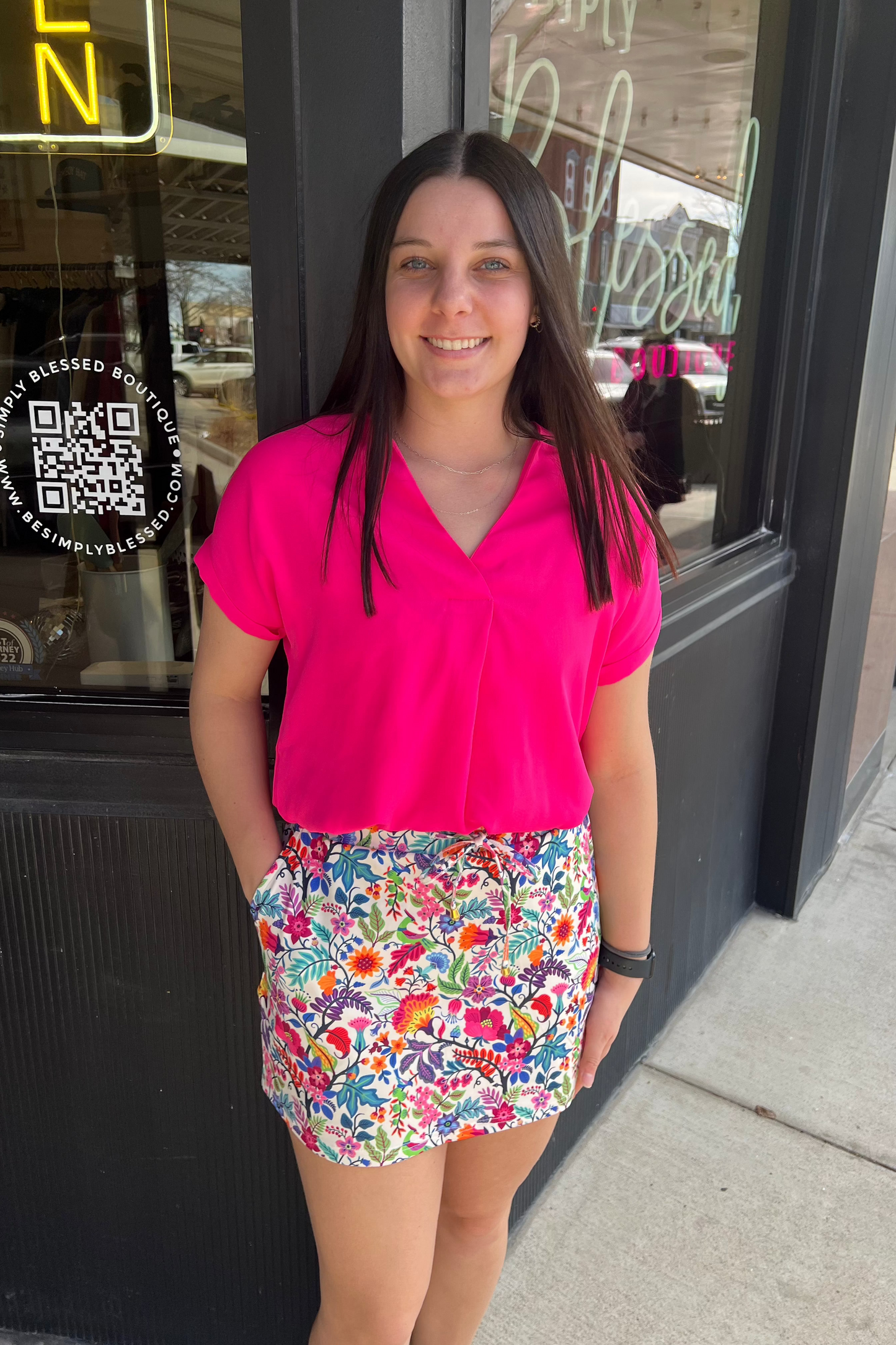 Whitney Woven Blouse - Multiple Colors