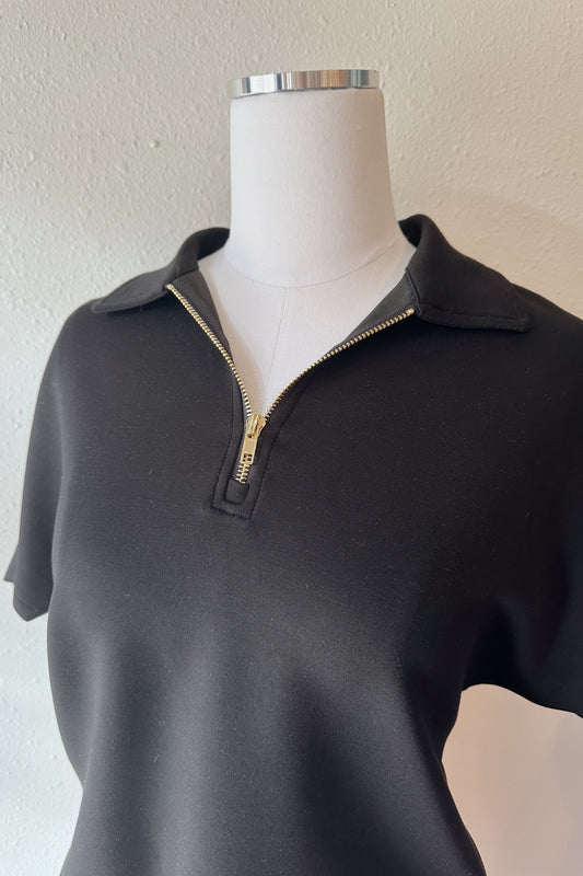 Quarter Zip Modal Top