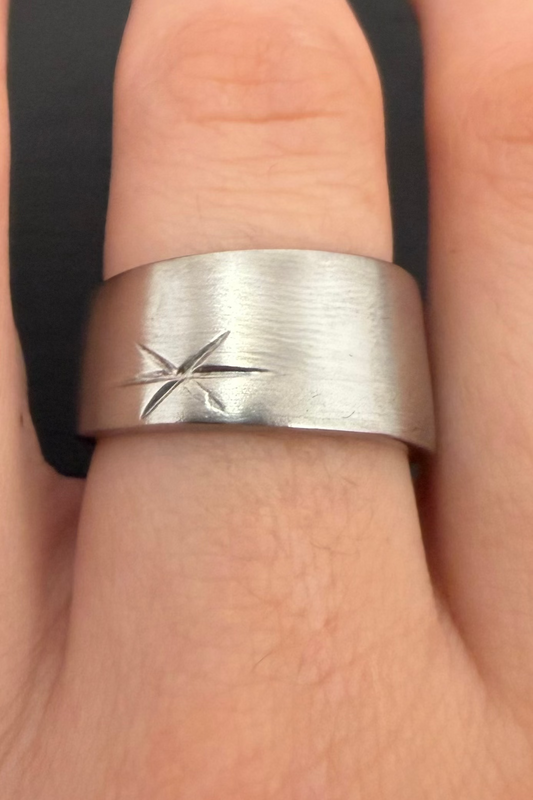 Ring shown on hand