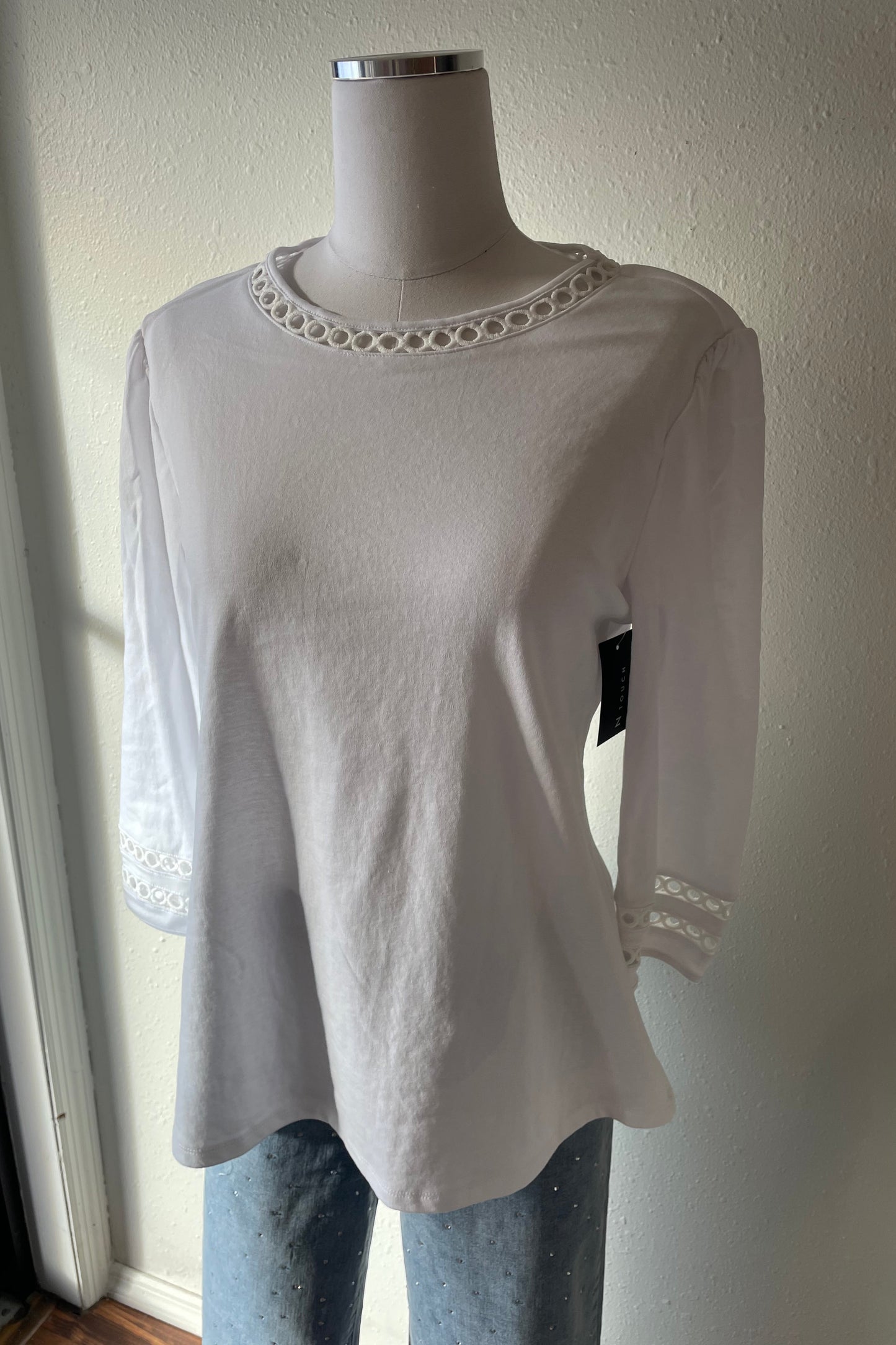 3/4 Sleeve Marilyn Top