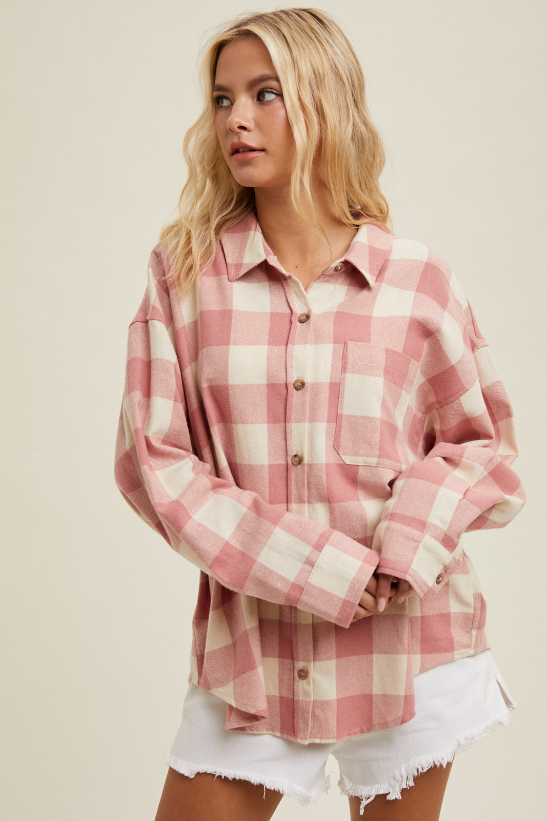 Sweetheart Button-Up Shirt
