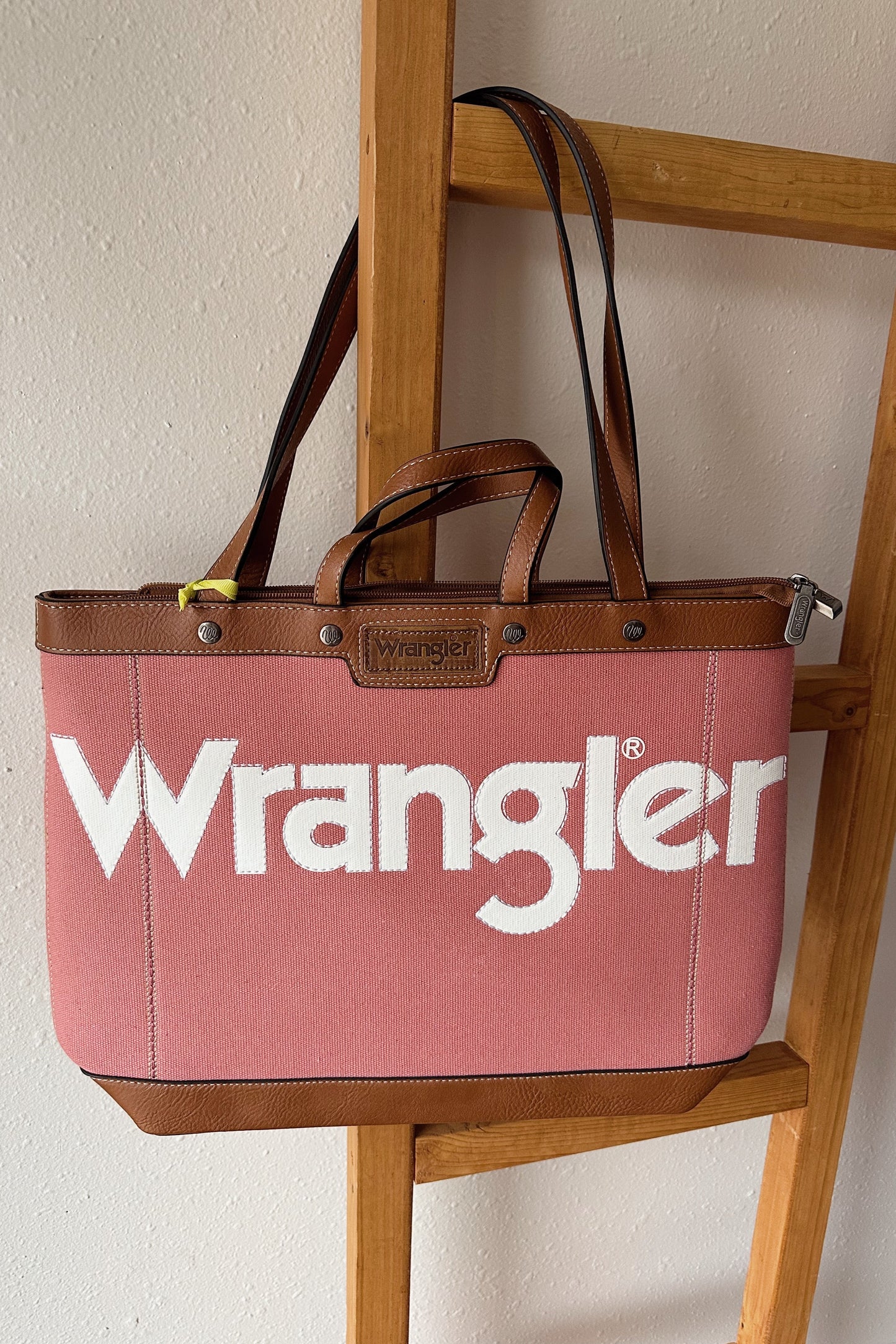 Wrangler Canvas Top Handle Tote/Shoulder Bag - Multiple Colors