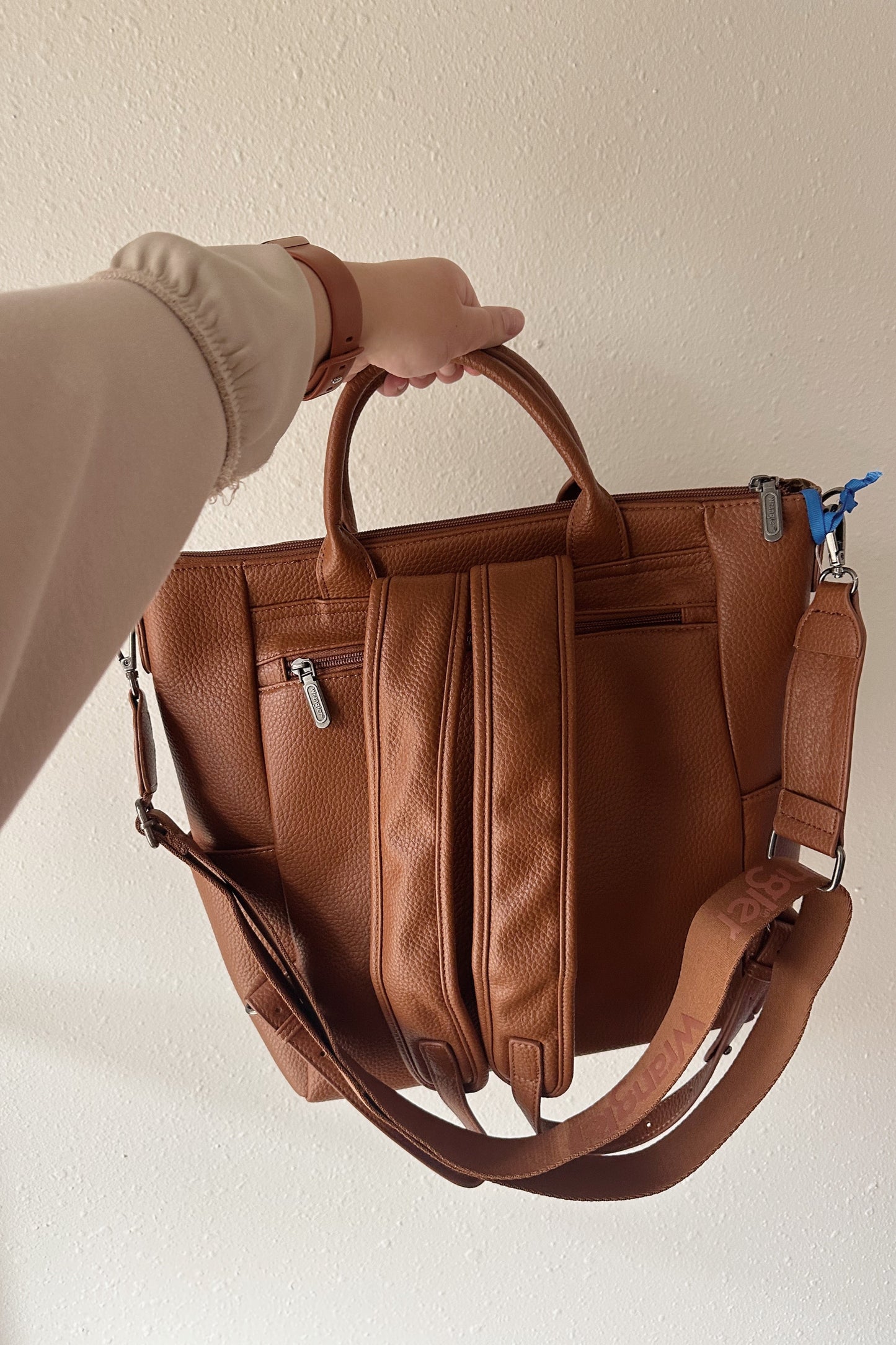 Wrangler Print Tote/Shoulder Bag Convertible Backpack - Multiple Colors