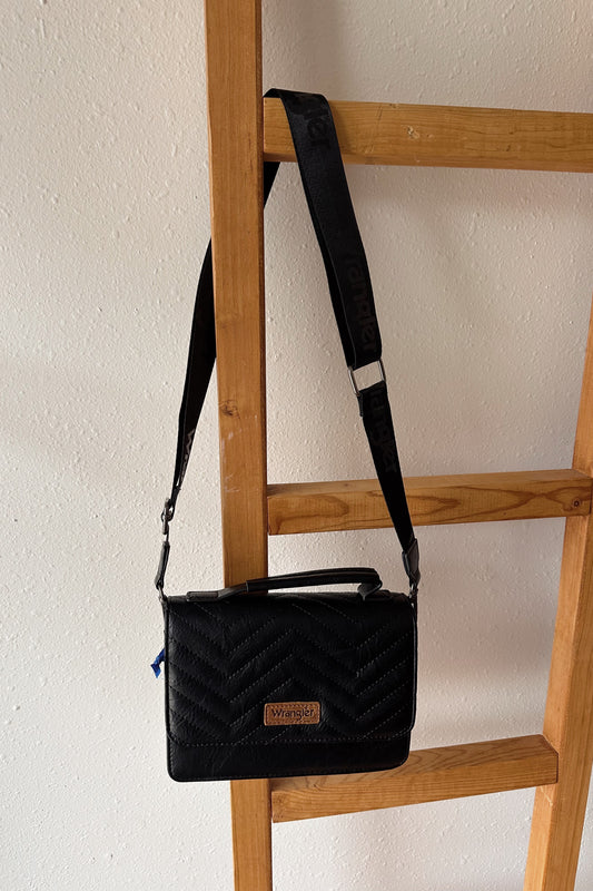 Wrangler Quilted Bag Set - Black