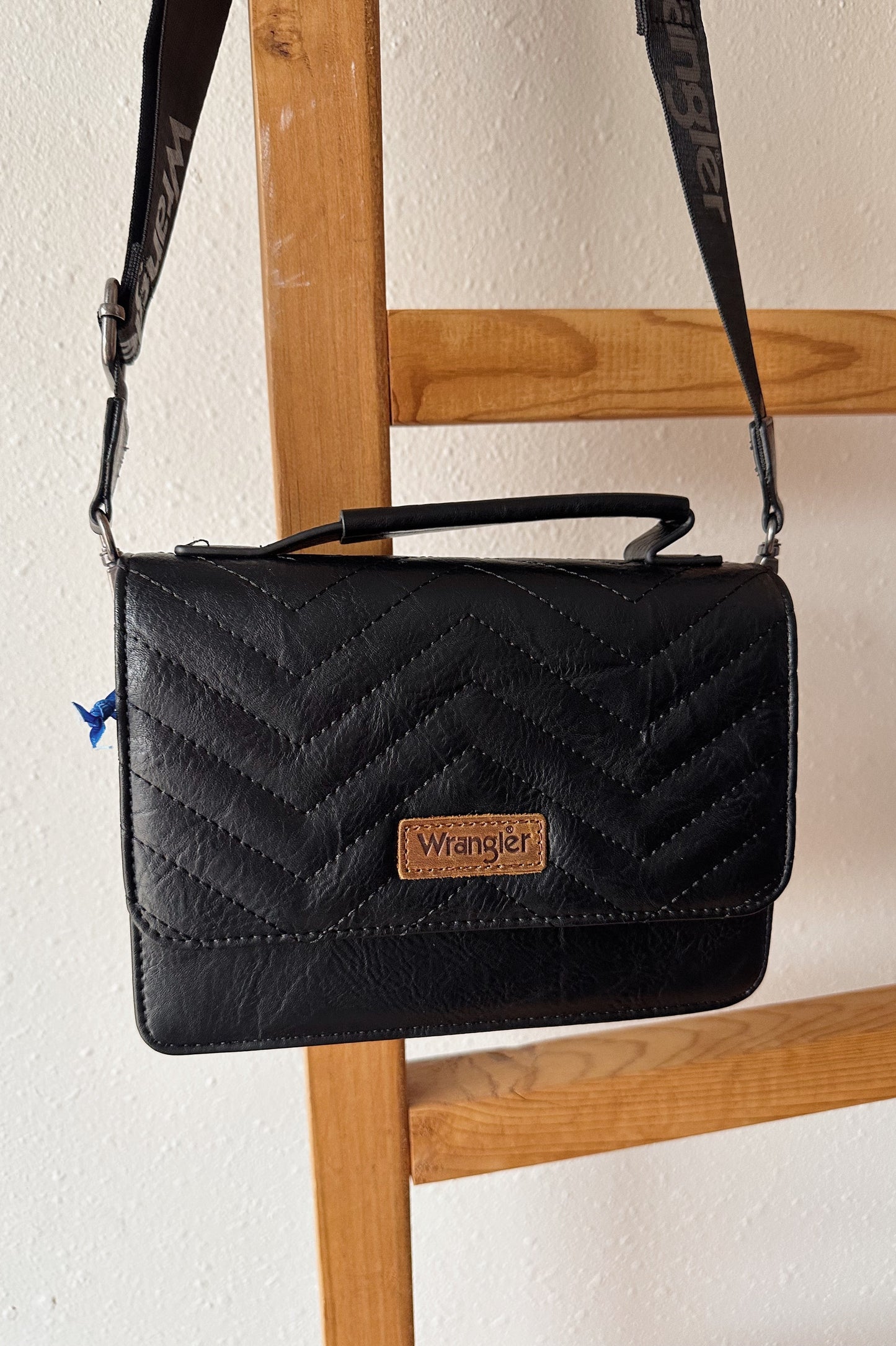 Wrangler Quilted Bag Set - Black