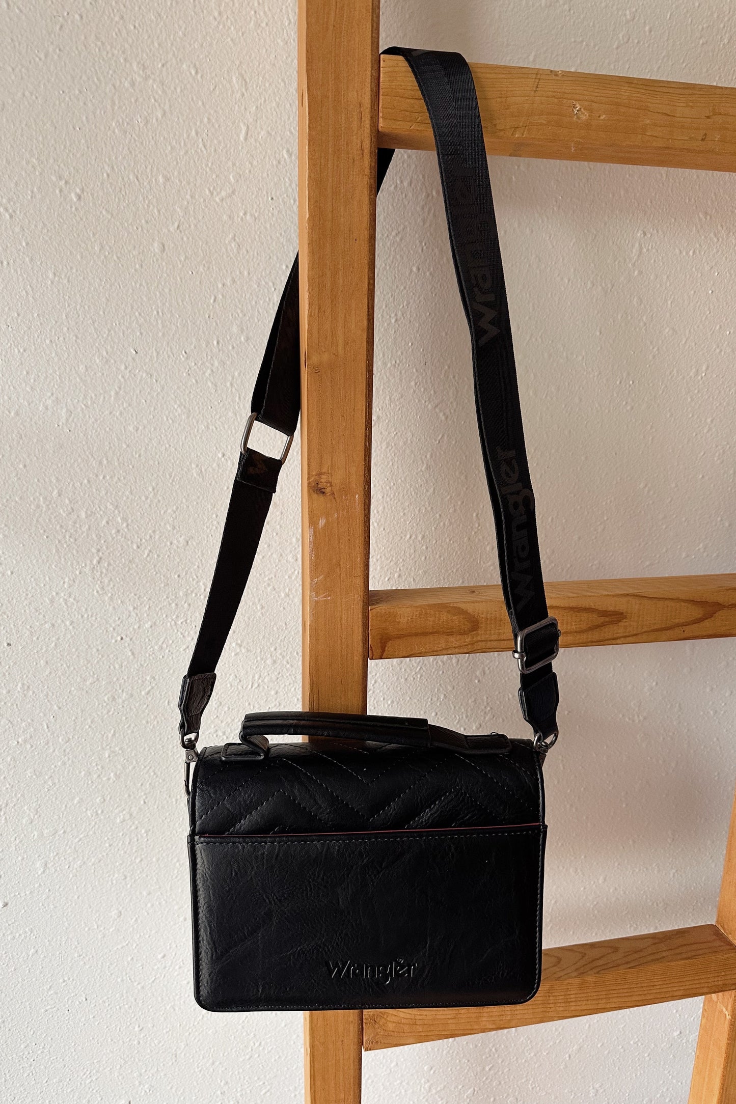 Wrangler Quilted Bag Set - Black