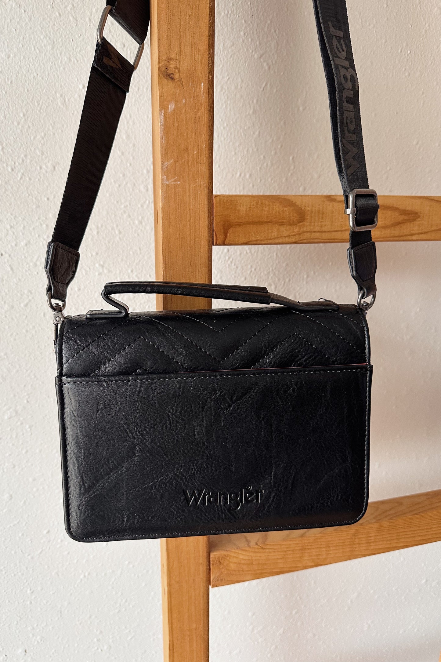 Wrangler Quilted Bag Set - Black