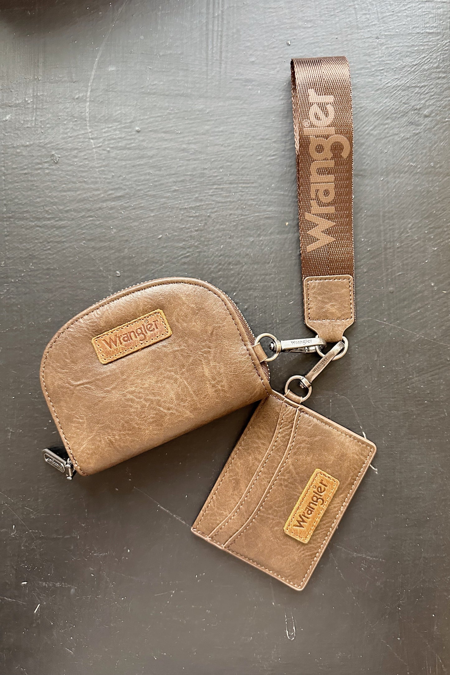 Wrangler Dual Pouch Wristlet - Multiple Colors