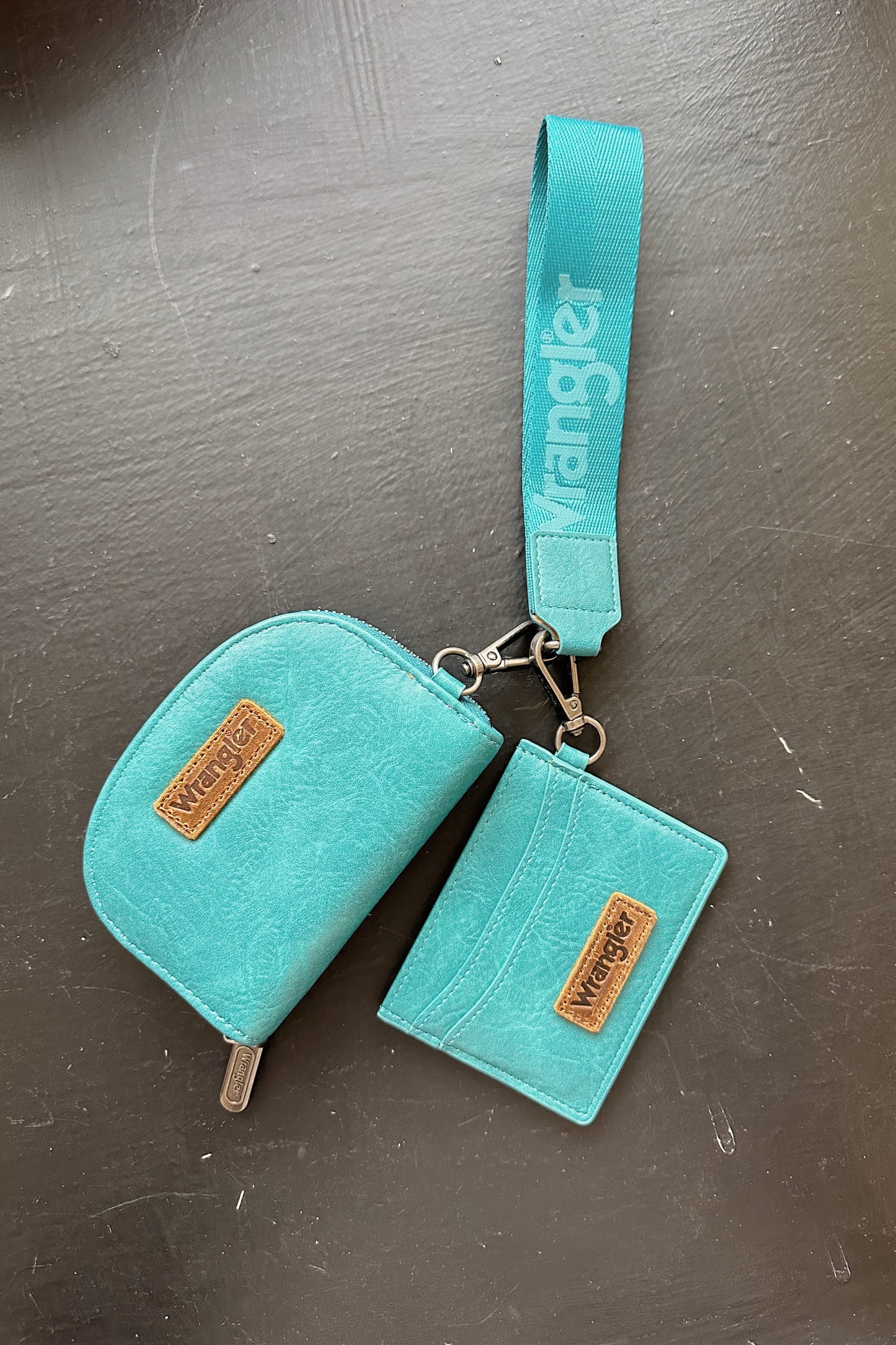 Wrangler Dual Pouch Wristlet - Multiple Colors