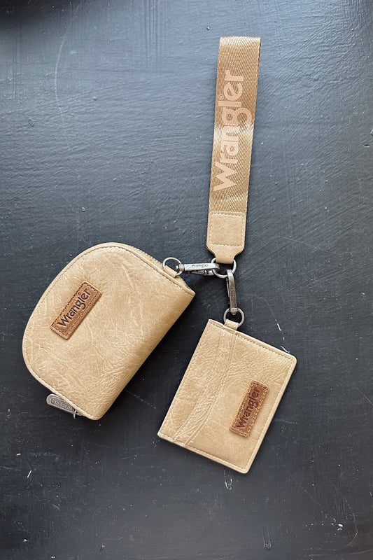 Wrangler Dual Pouch Wristlet - Multiple Colors