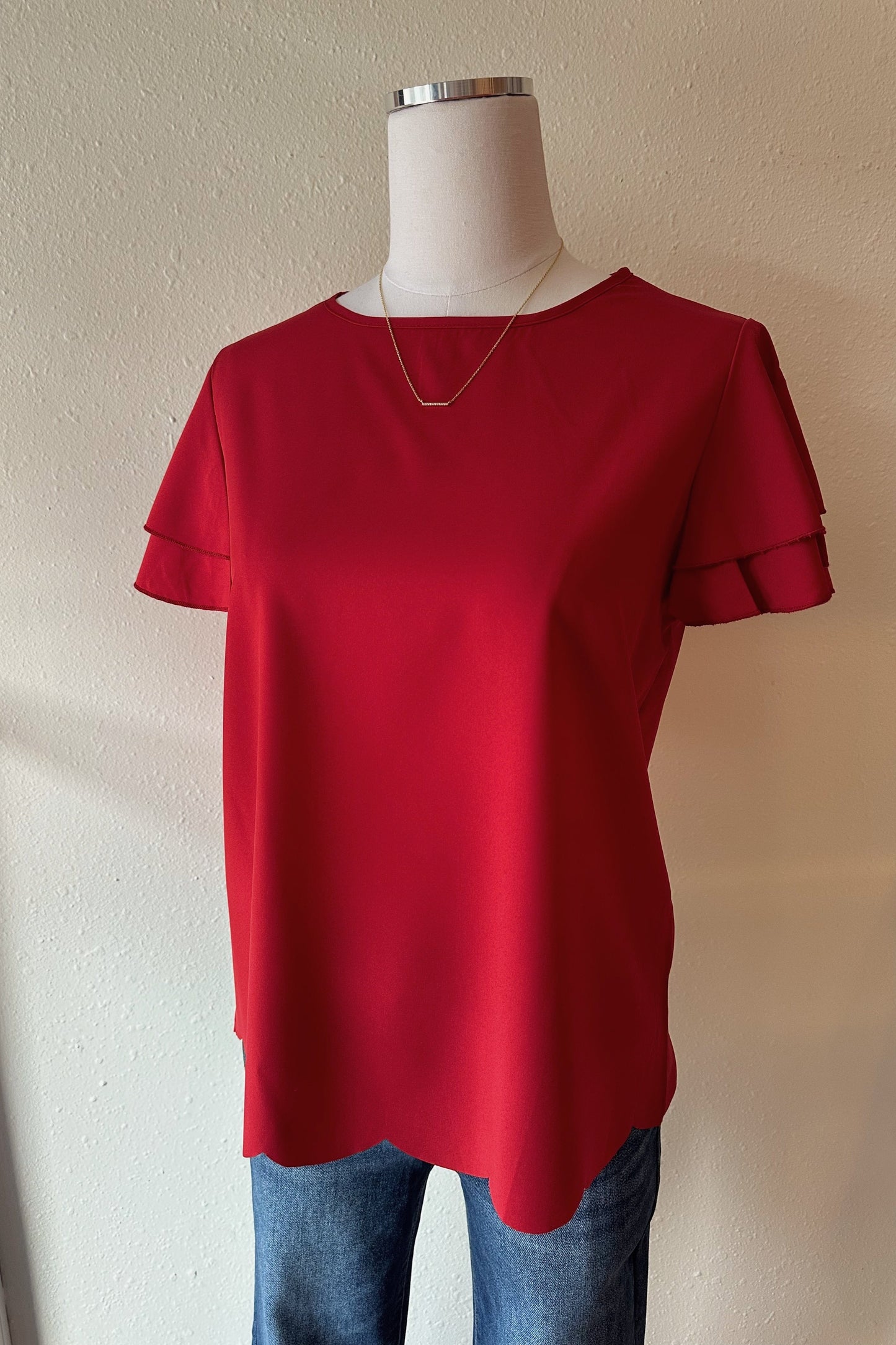 Lotus Sleeved Top