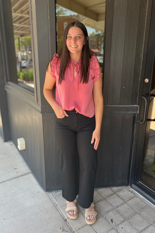 Ginger Silk Knit Blouse