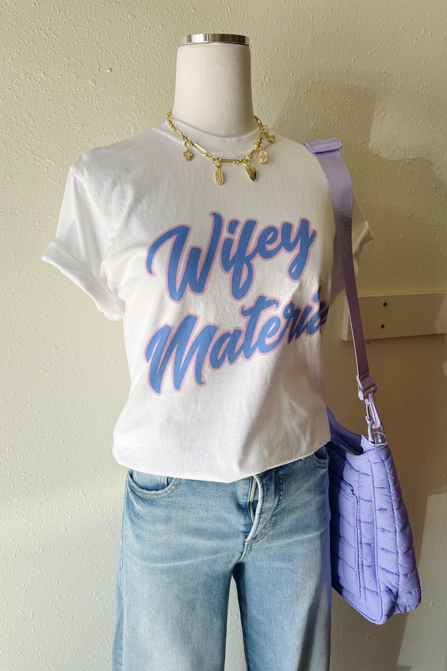 Wifey Material Graphic Tee