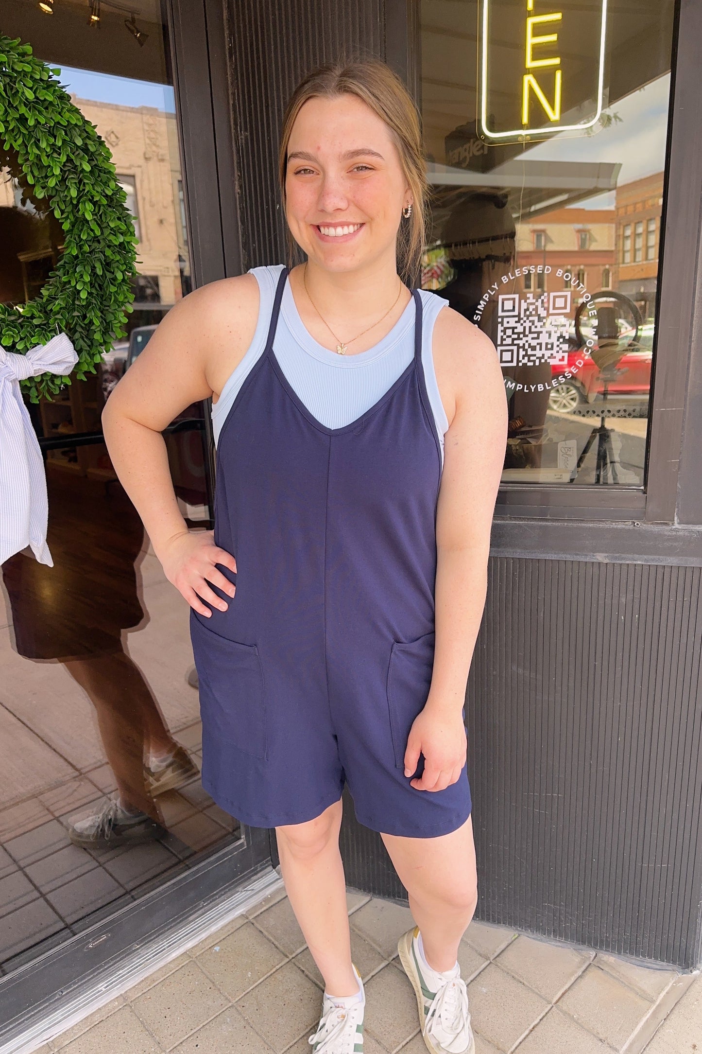 Cotton Sunny Romper - Multiple Colors