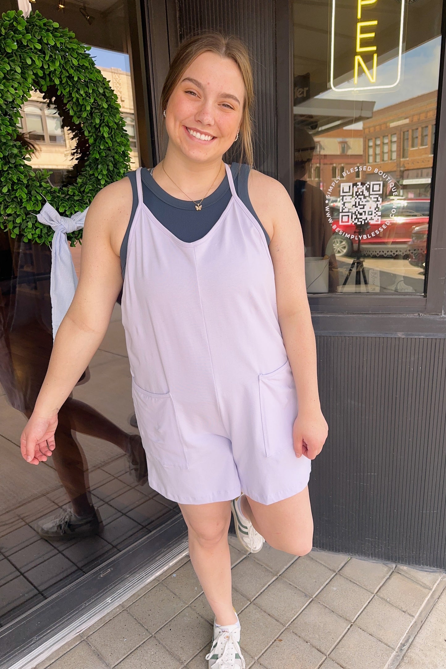 Cotton Sunny Romper - Multiple Colors