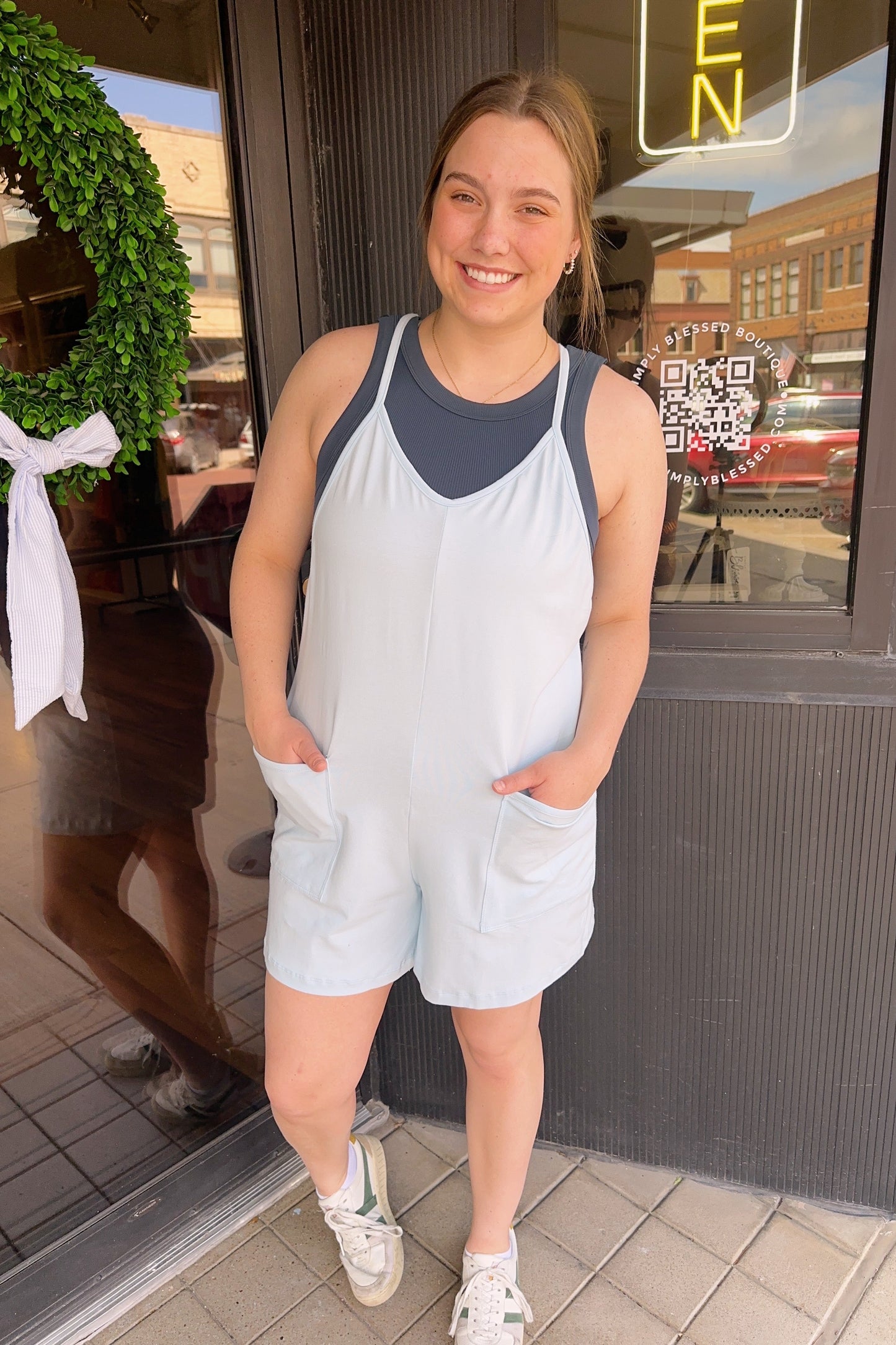 Cotton Sunny Romper - Multiple Colors