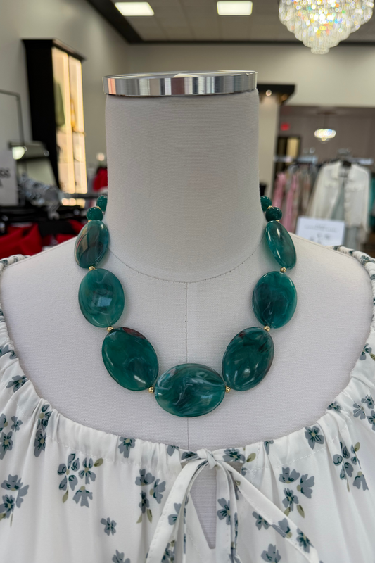 Aqua Haze Necklace