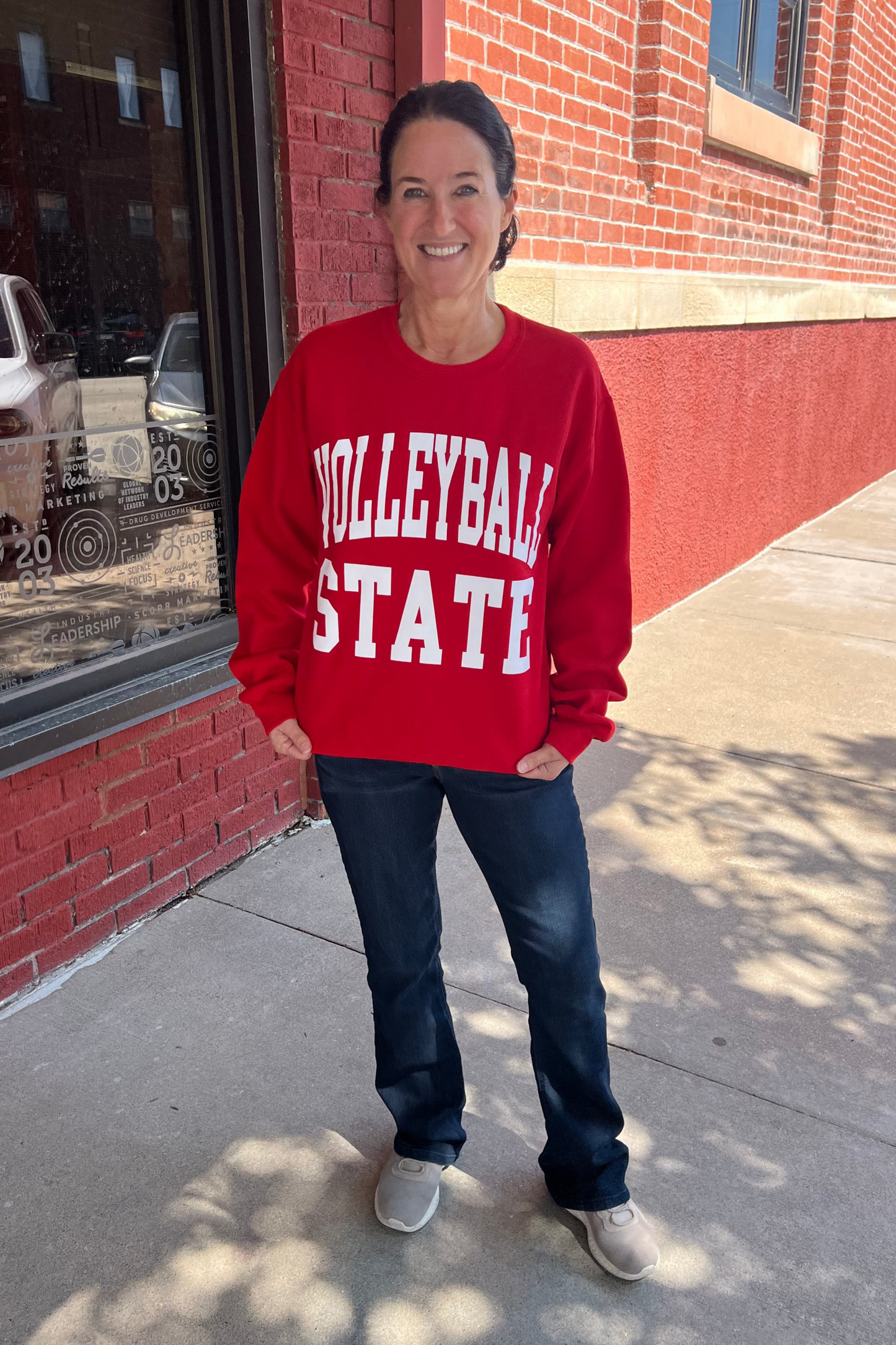 Volleyball State Crewneck