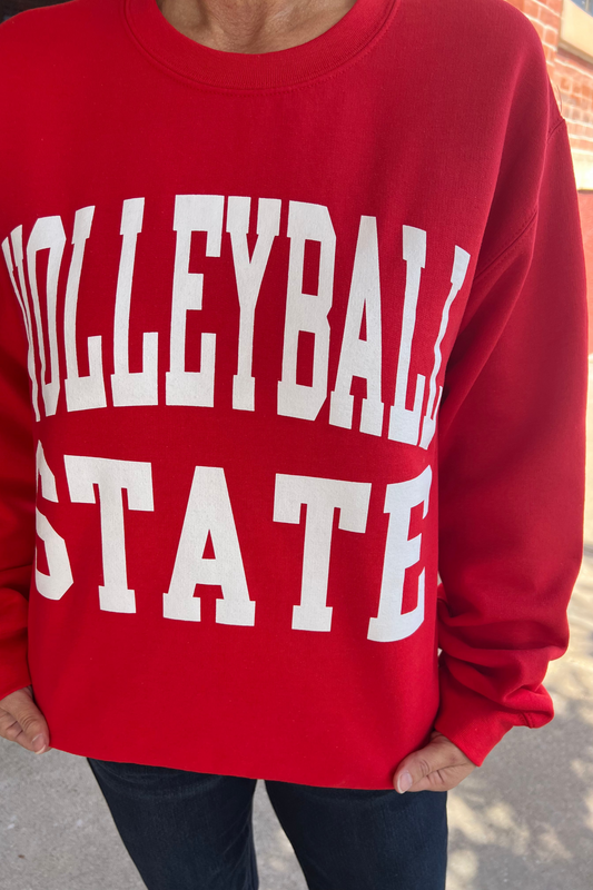 Volleyball State Crewneck