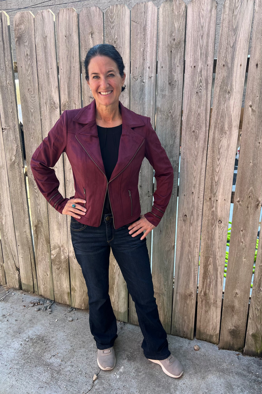 Charlie B Faux Suede Jacket - Multiple Color