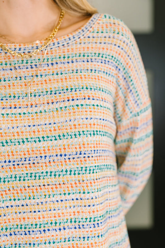 Just About Right Top in Multi (Online Exclusive)