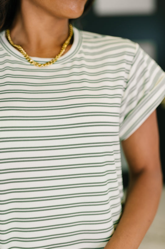 Keep Me Comfy Casual Maxi Dress in Green (Online Exclusive)