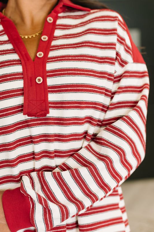 Least of Our Worries Long Sleeve Henley (Online Exclusive)