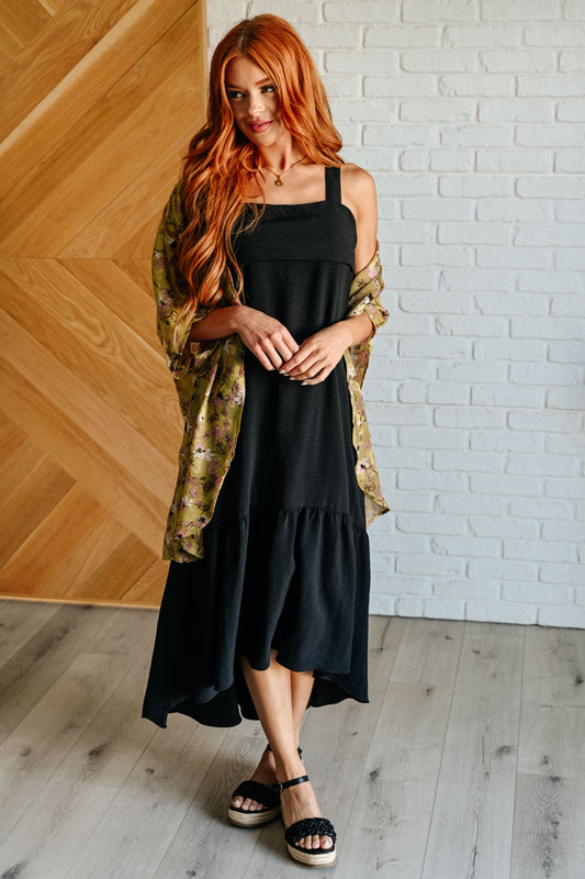 Nightlife Tie Back Maxi Dress (Online Exclusive)