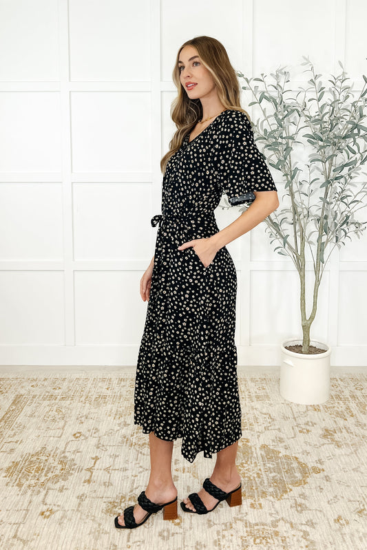 Olive Dress Daisy Blossoms (Online Exclusive)