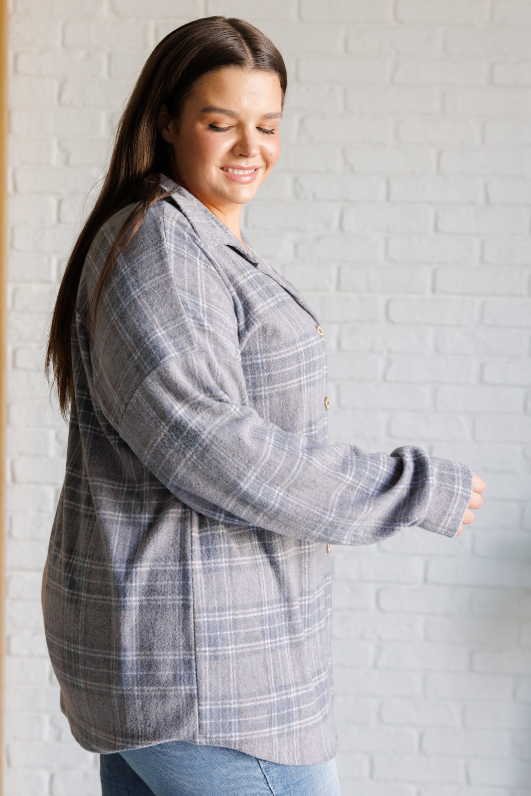 Out of the Way Plaid Button Up (Online Exclusive)