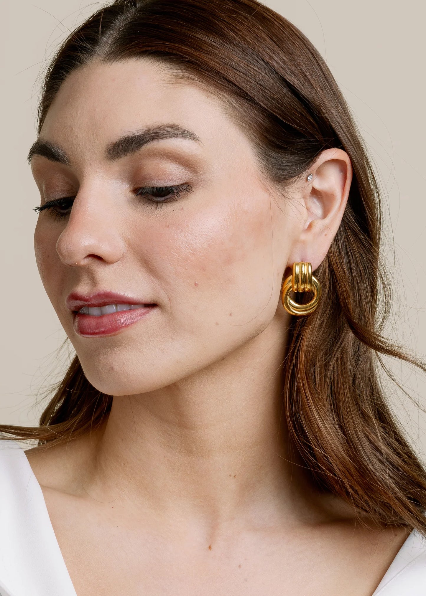 Pamela Earrings - Gold