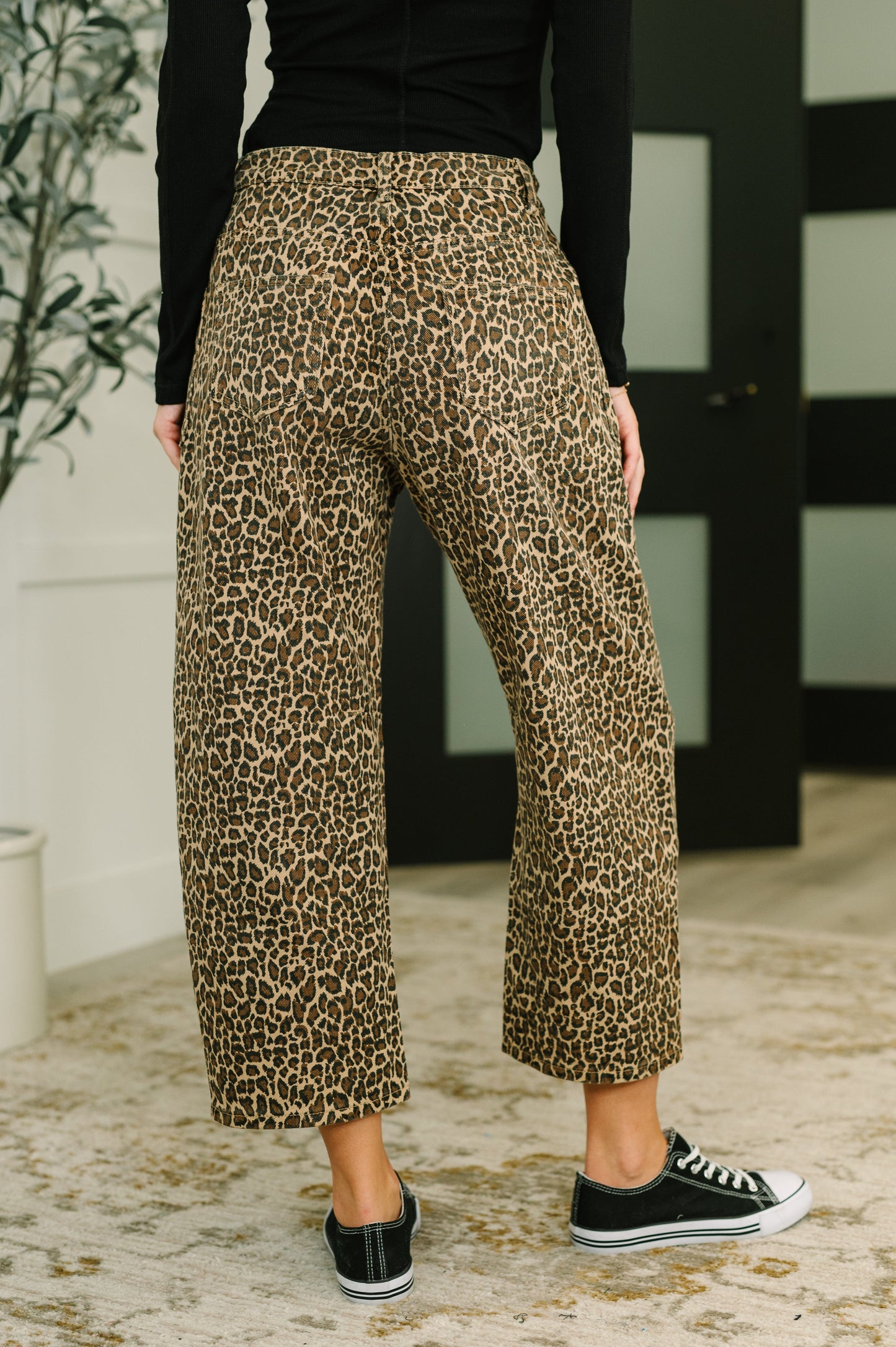 Prowl Power Barrell Ankle Crop Jean in Khaki (Online Exclusive)