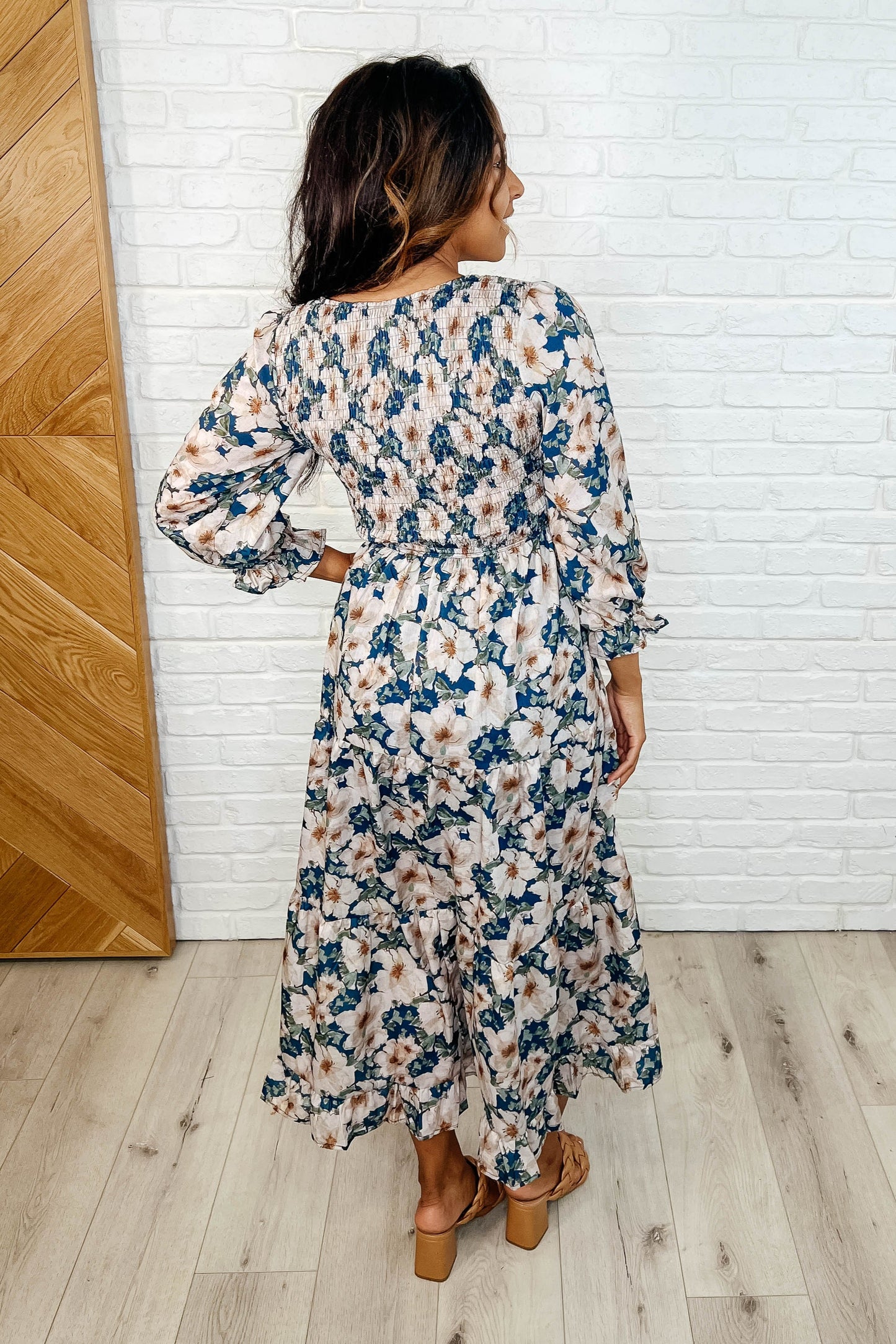 Ruffles and Romance V-Neck Dress (Online Exclusive)