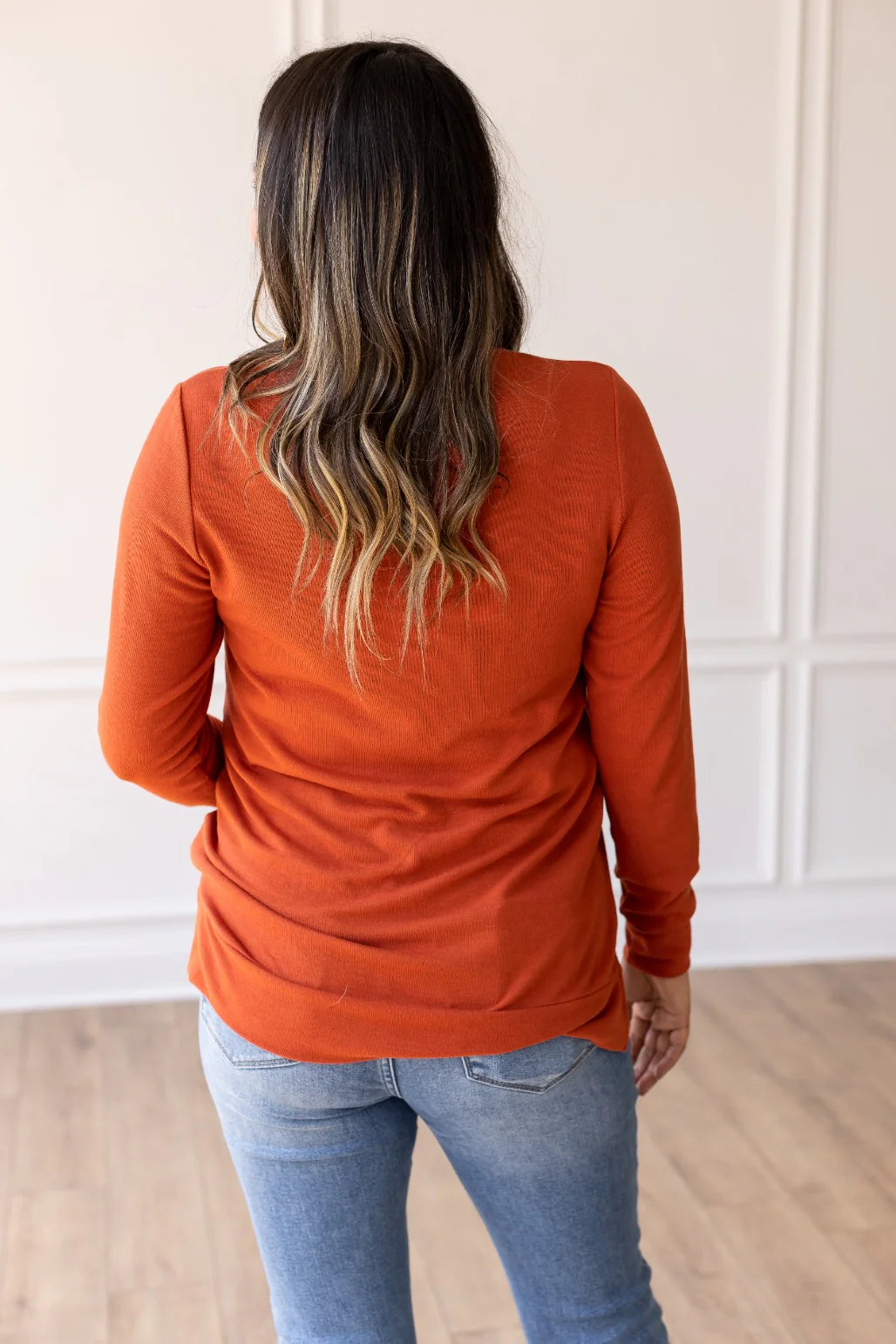 Front Seam Rust Top
