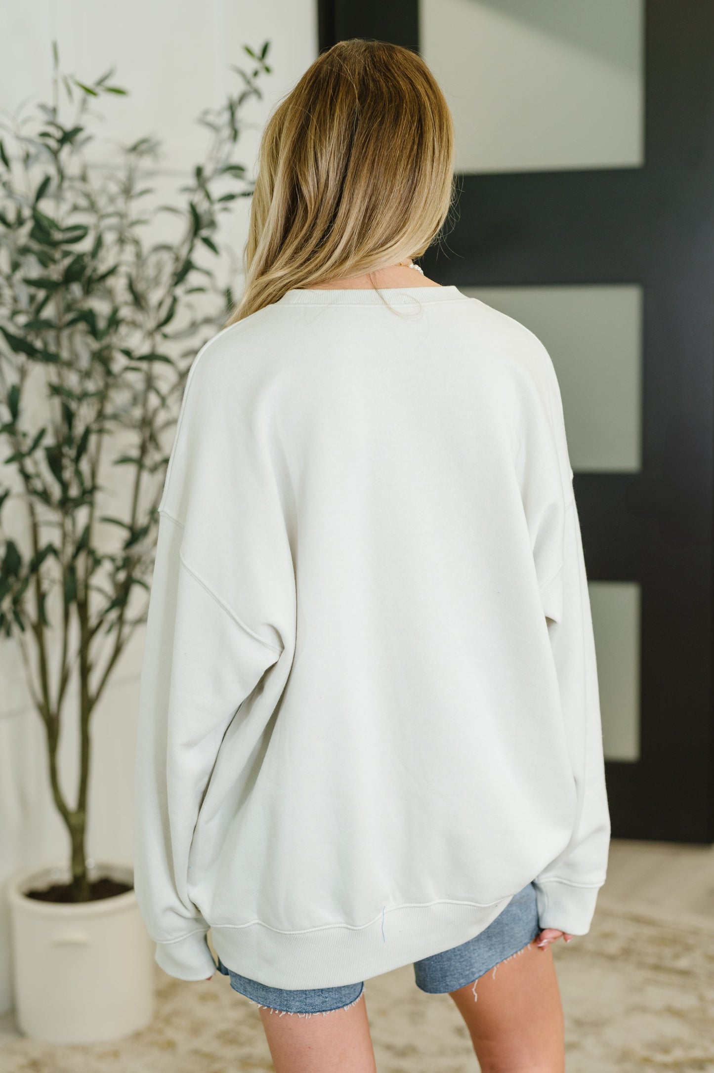 Sunday Snug Relaxed Pullover in Bone (Online Exclusive)