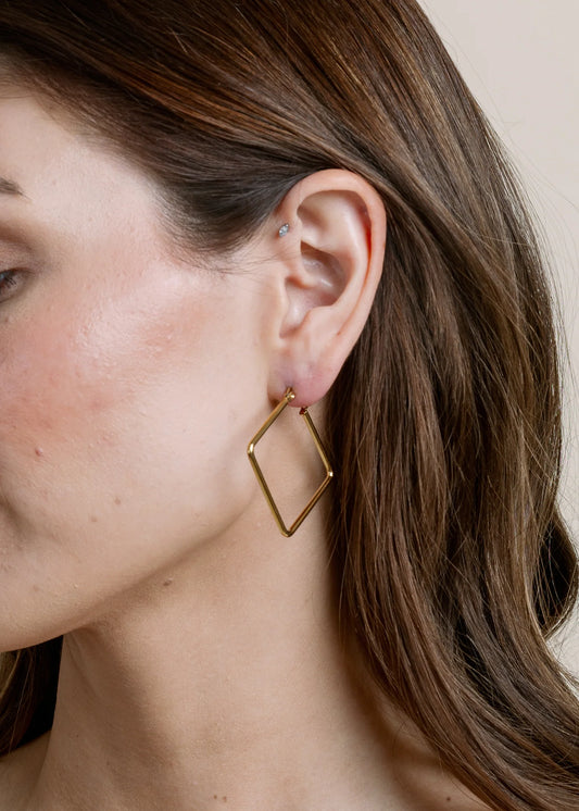 Sutton Small Hoop - Gold