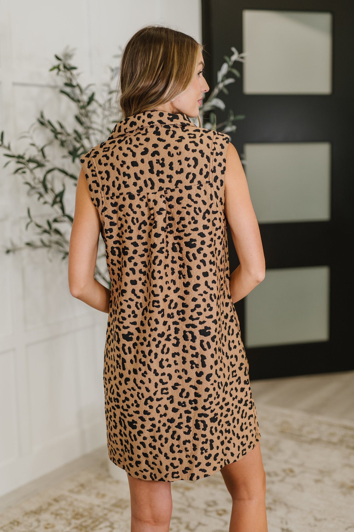 Totally Speechless Leopard Print Dress (Online Exclusive)
