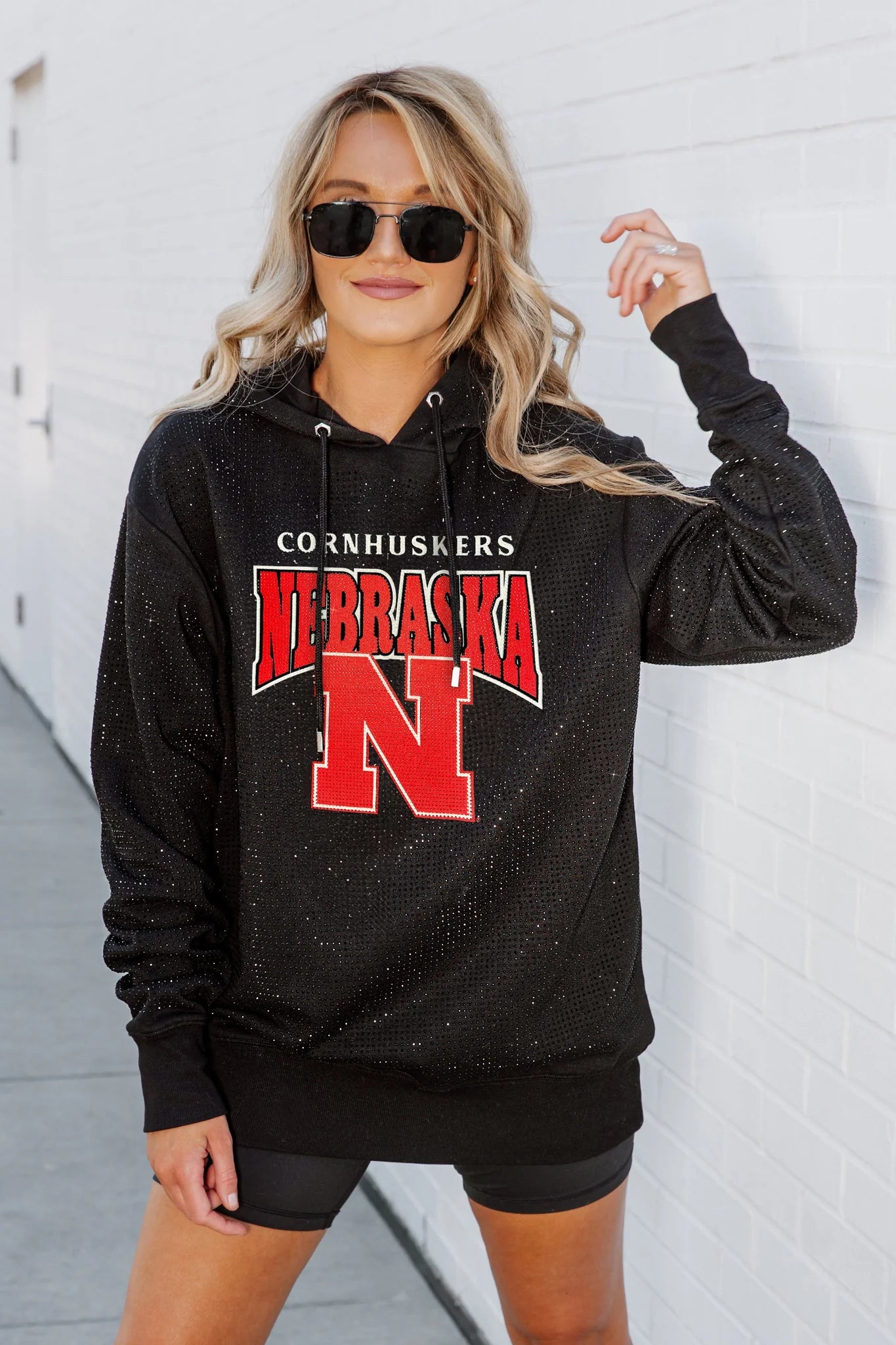 Husker Sideline Shimmer Hoodie