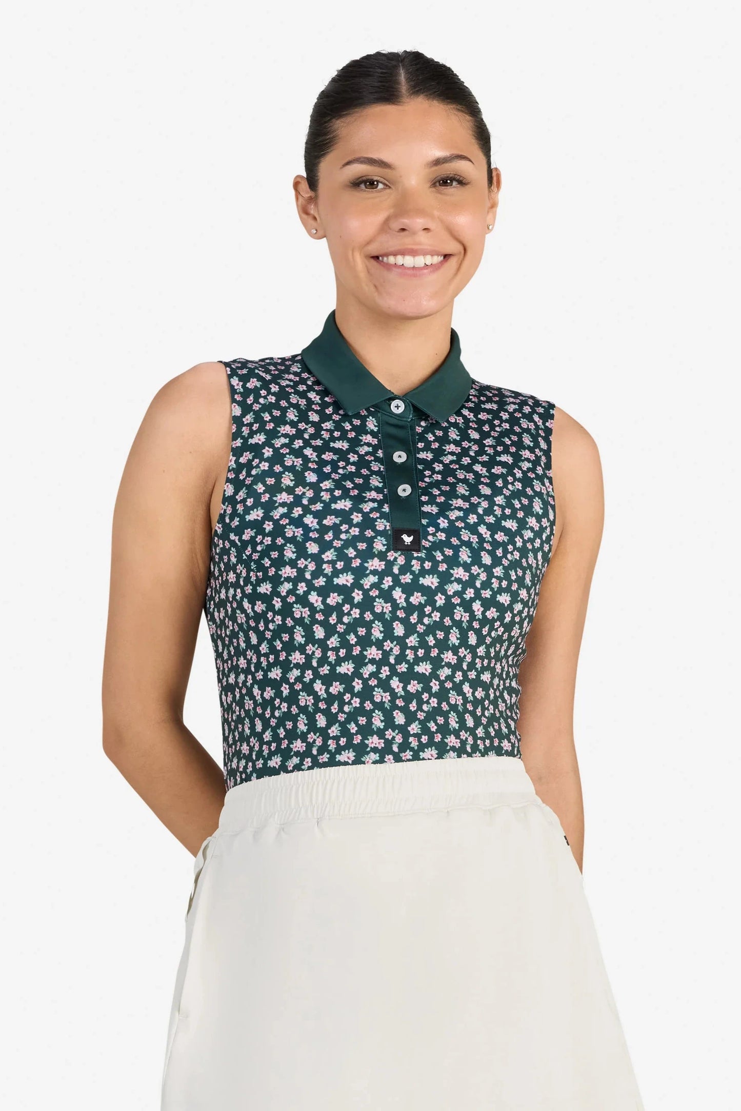 Bad Birdie Women's Azalea Sleeveless Performance Polo