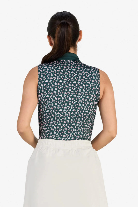 Bad Birdie Women's Azalea Sleeveless Performance Polo