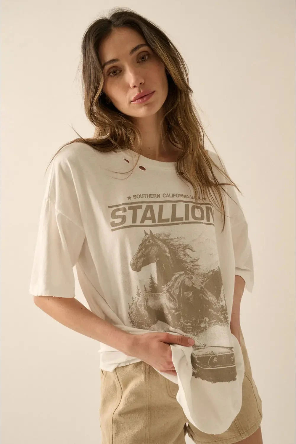 Southern California Stallion Graphic Tee