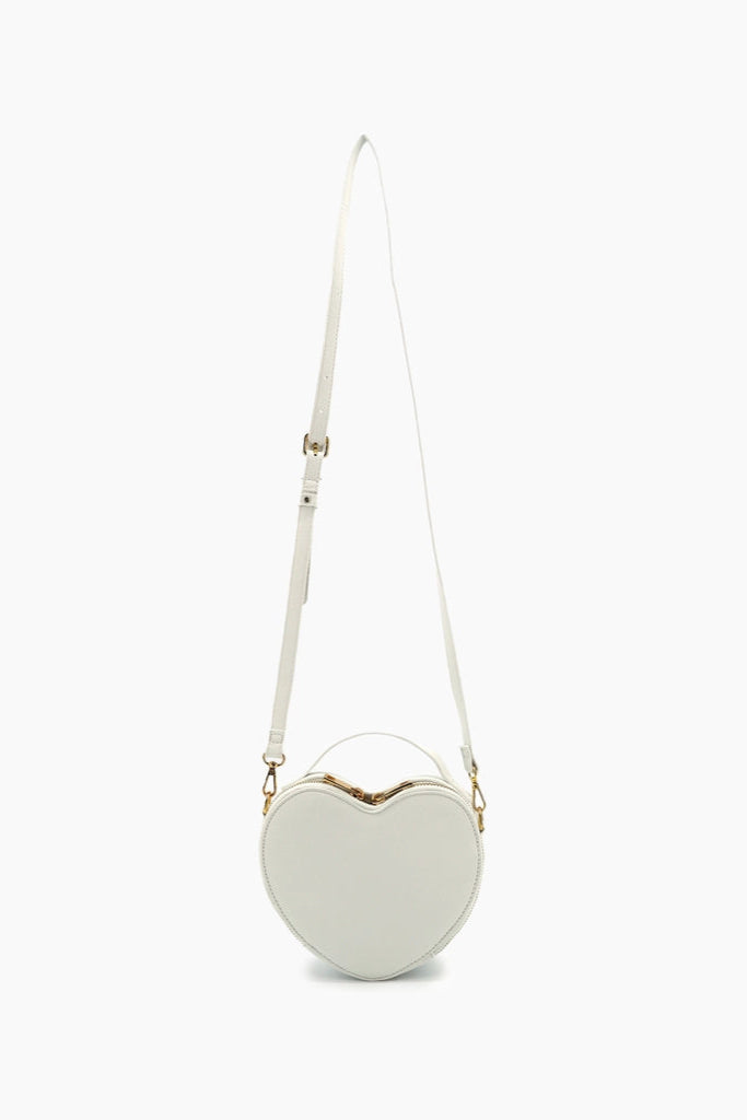 Be Mine Crossbody Bag - White