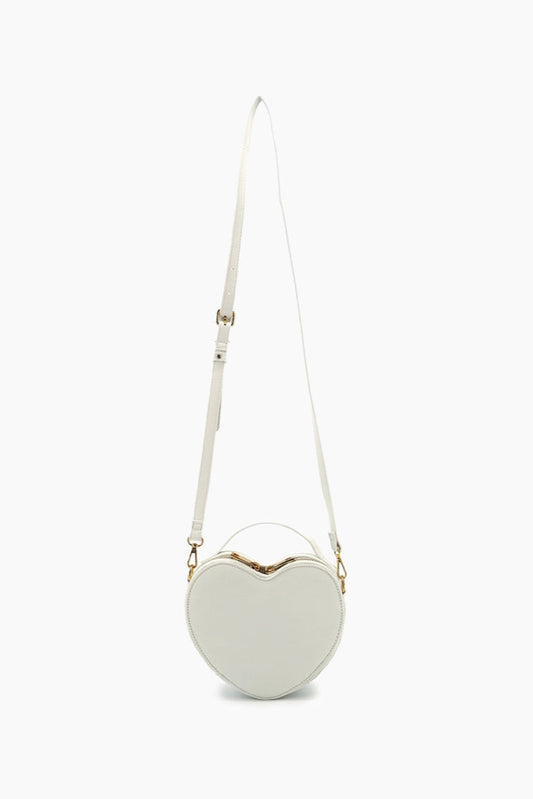 Be Mine Crossbody Bag - White