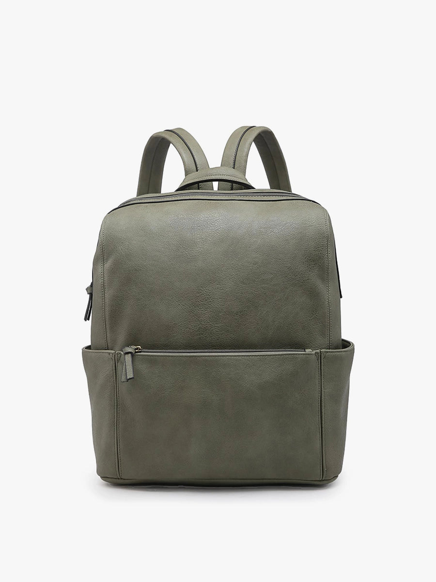 James Backpack with Front Zip Pocket