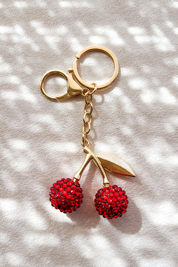 Cherry Bag Charm